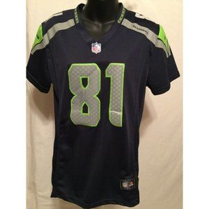 Seattle Seahawks- Nike NFL Official On Field- Golden Tate #81 Women  Large